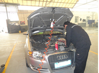 奔馳轎車發(fā)動機尾氣冒黑煙如何處理？